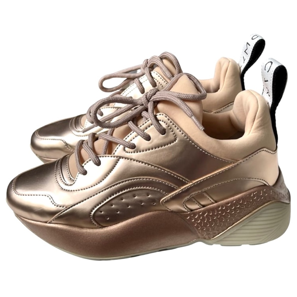 Rose gold Stella McCartney trainers - New With Box!